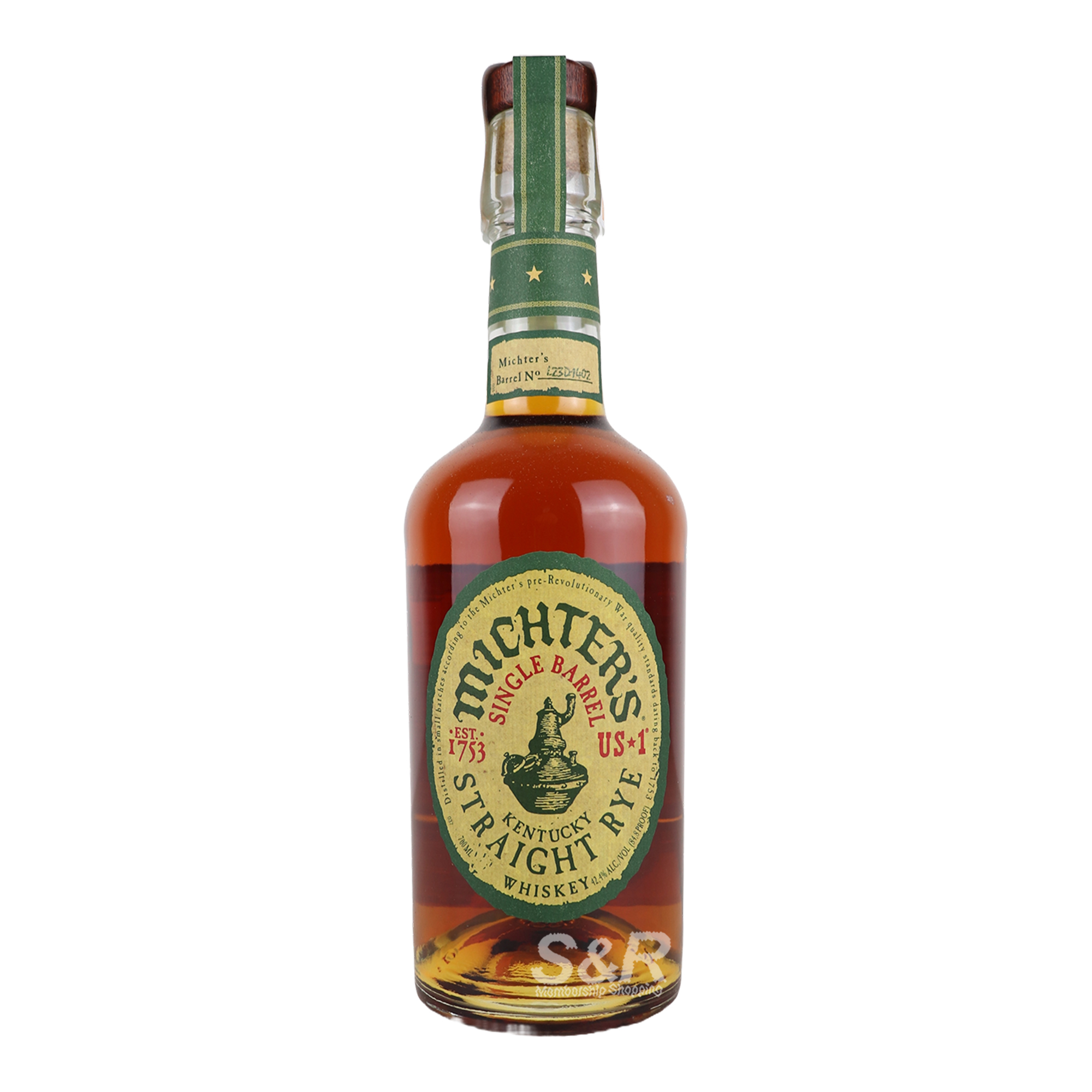 Michter's Straight Rye Whiskey 700mL Michter's Straight Rye Whiskey 700mL